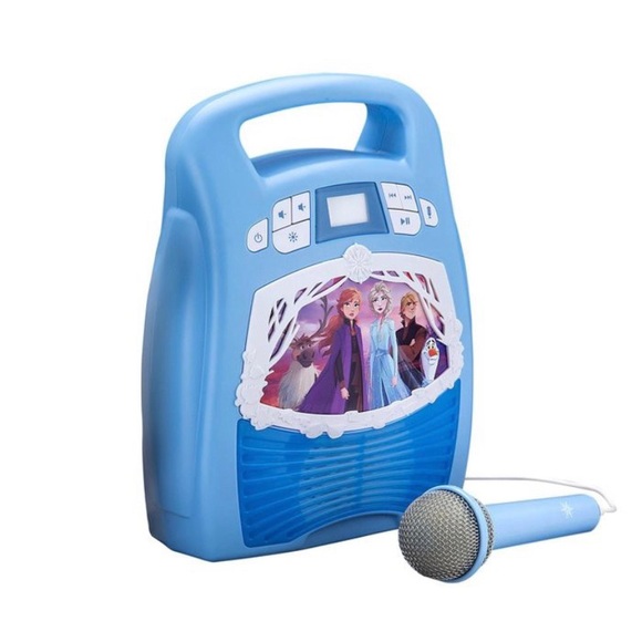 Disney Frozen MP3 Karaoke Light Show w/ Microphone Kids Christmas Birthday - NEW - Picture 10 of 10